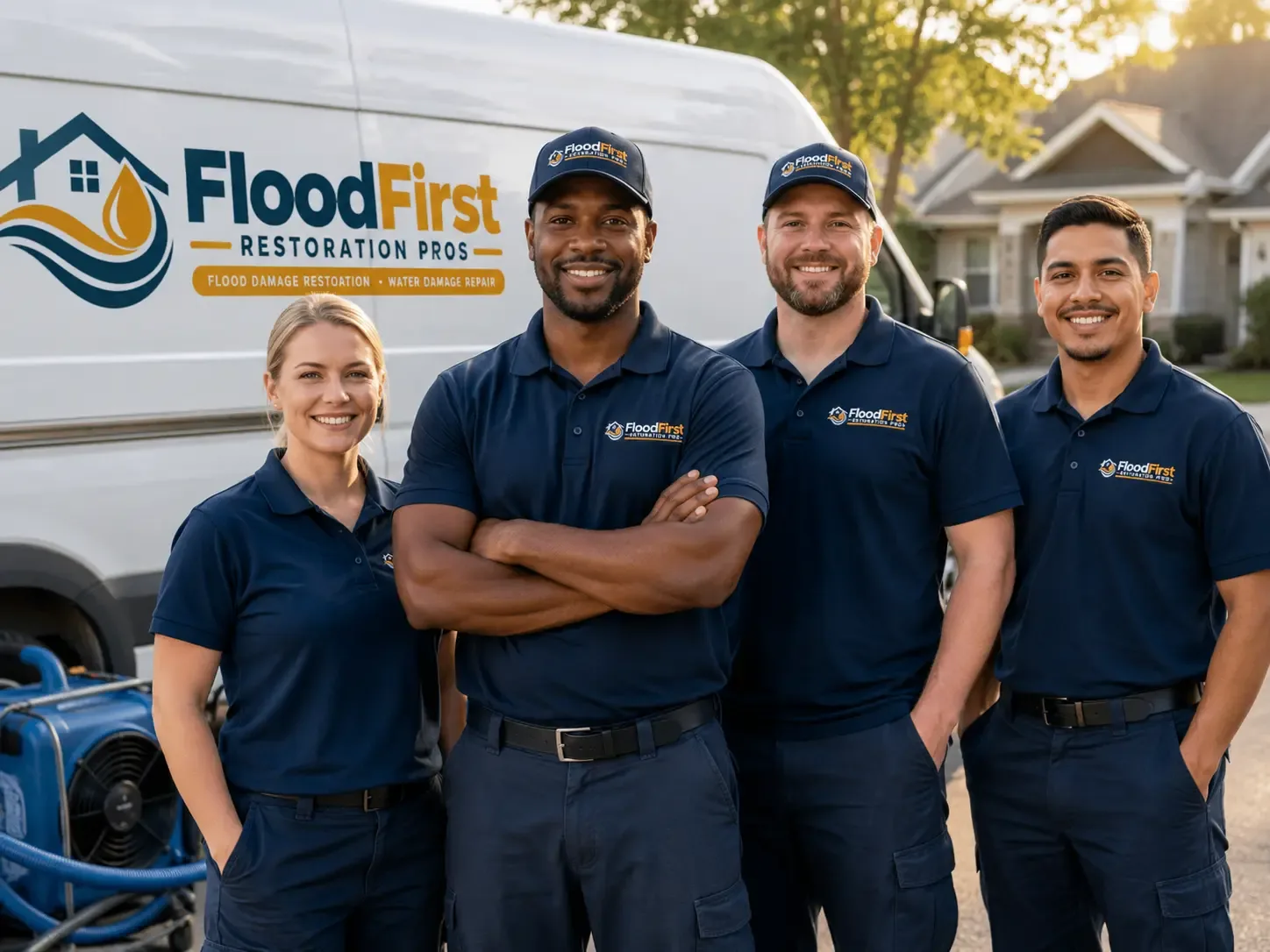 Flood Damage Restoration company in Garwood, TX